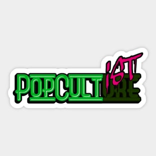 PopCultist Logo Sticker